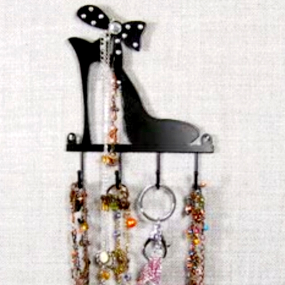Bow Stiletto Metal Shoe Wall hook